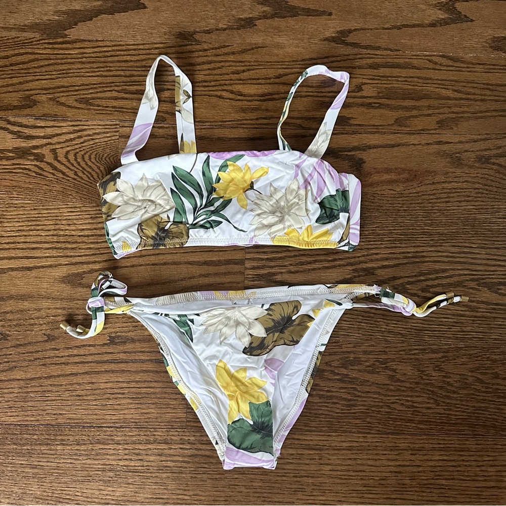 Vitamin A Soleil Floral Bikini Set, NWT